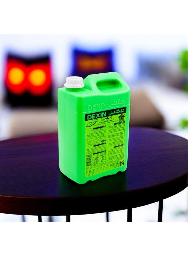 ديكسين Floor Cleaner, Highly Concentrated Tile & Surface Cleaner, Removes Tough Stains, Kills Germs, Long-Lasting Fresh Fragrance, 4 L - Image 3